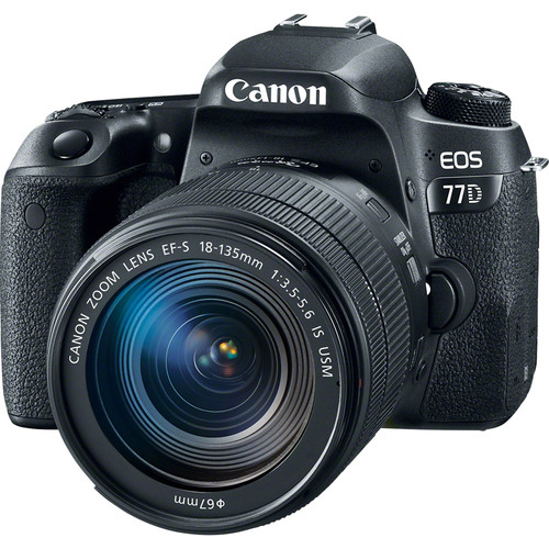 دوربین-کانون--Canon-EOS-77D-DSLR-Camera-with-18-135mm-USM-Lens